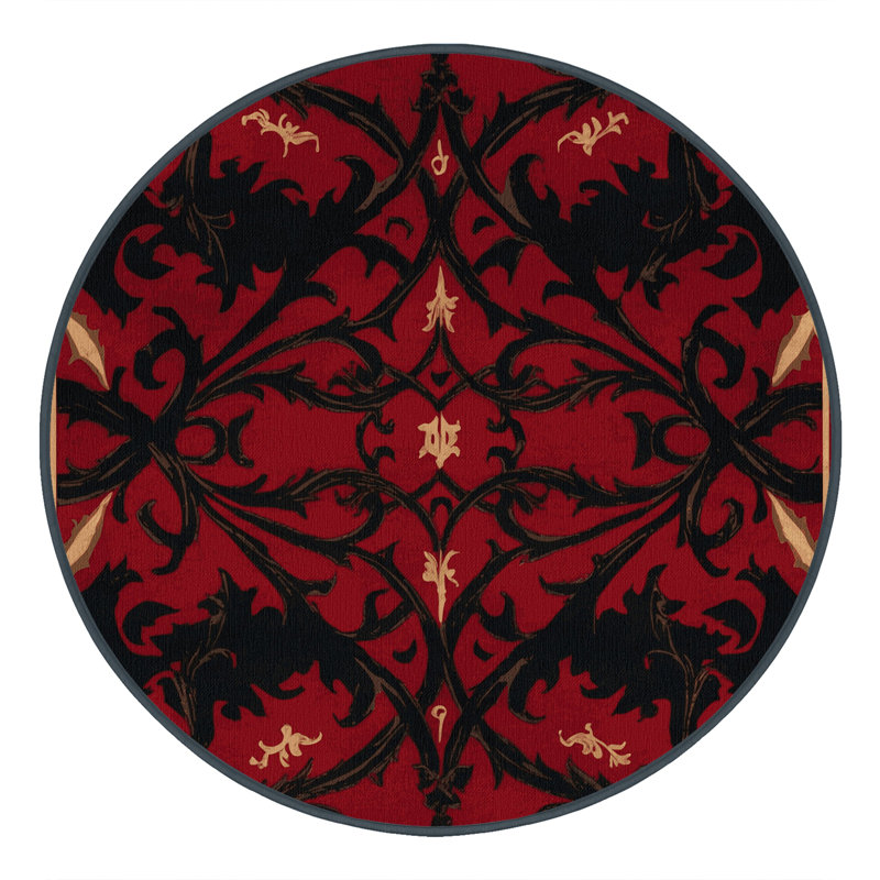 Tapis Baroque Halo, Rond 6 pi