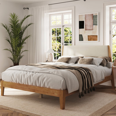 Juno Solid Wood Bed Frame