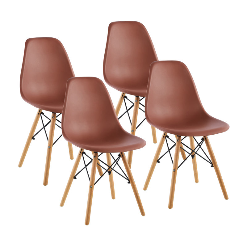 17.5'' H Side Chair, Brown
