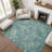 Premium Machine Washable Lubbers AMF1761 Border Rug-1400674274