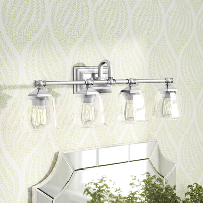 Éclairage pour salle de bain 4 lumières à intensité variable Ariel
