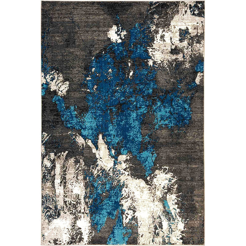 Keshan Abstract Indoor Rug