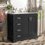 Meuble-lavabo moderne 36 "avec lavabo en céramique-1737495702