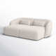 Anson Double Chaise Upholstered Modular Sectional
