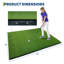 Tapis de jeu de golf, tapis de golf de 31 mm pour tapis de pratique en pelouse robuste-2046765316