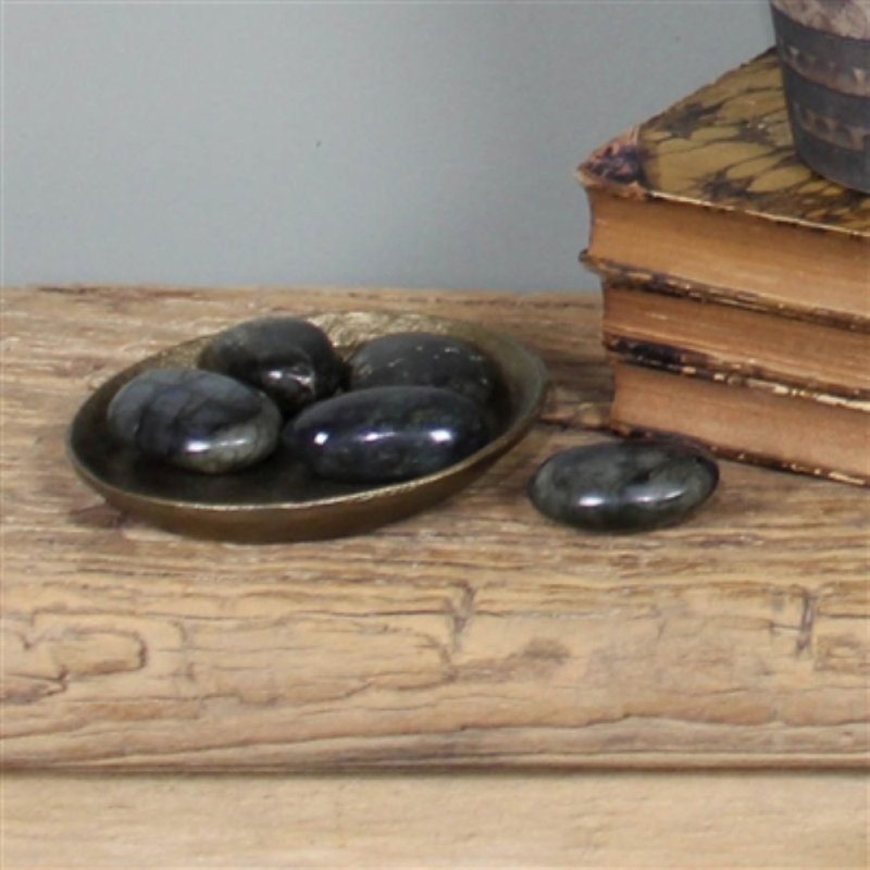 Labradorite Pebble  Pebble size will vary