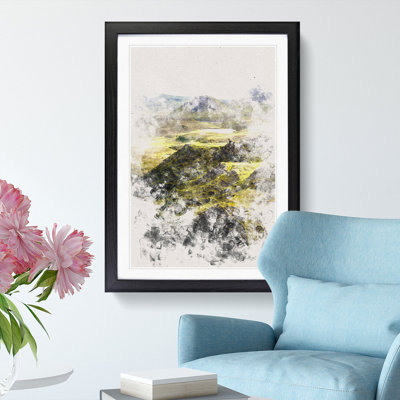 Portree in the Isle of Skye Scotland - Picture Frame Painting Print