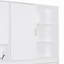 Lit escamotable mural avec armoire supérieure, tablettes, lit pliable peu encombrant avec éclairage et port USB-1717322322