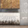 Deco Striped Tile Wool Beige Area Rug