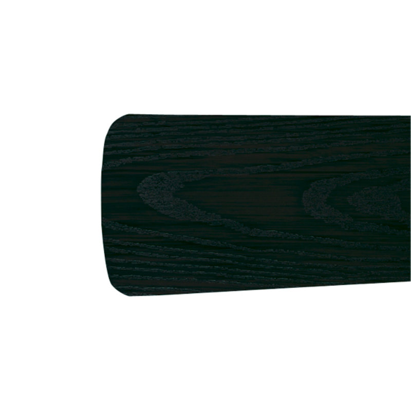 Pales de ventilateur de plafond, Noir lustré, H 0,24 po x l 24,06 po x P 6 po