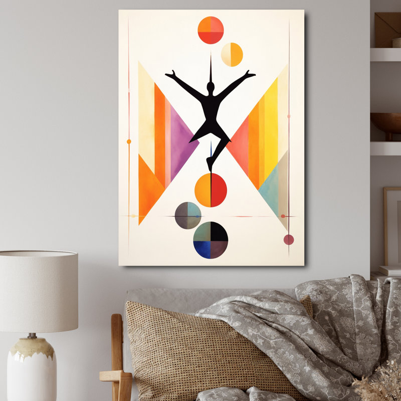 Minimalisme yoga, équilibre intérieur I, H 32 po x l 24 po x P 1 po