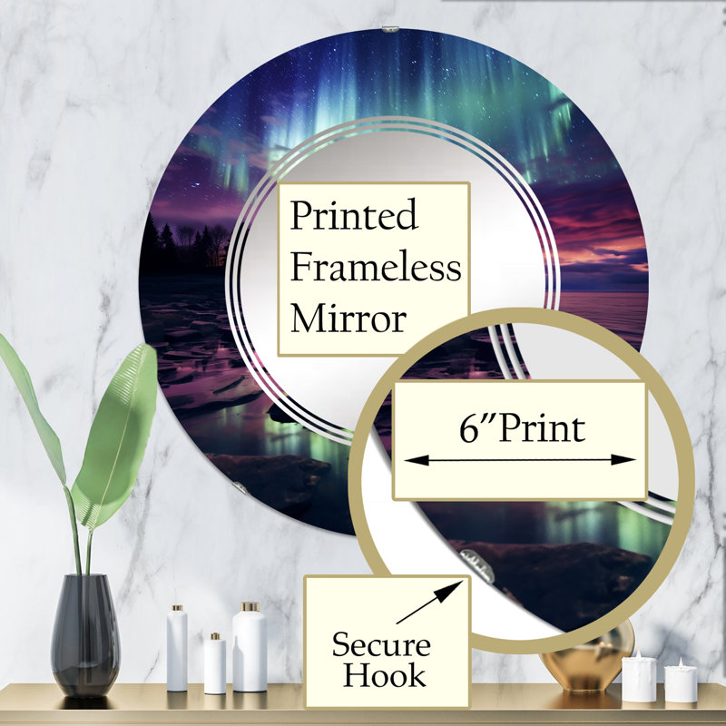 Miroir mural Kennerson, 32 po x 32 po