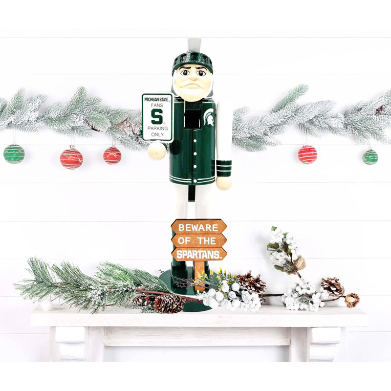 Casse-noisette 12 "NCAA College Spirit Beware, Michigan State