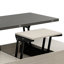 Table basse extensible avec 4 pieds et repose-pieds Chrishay-557195732-557195755