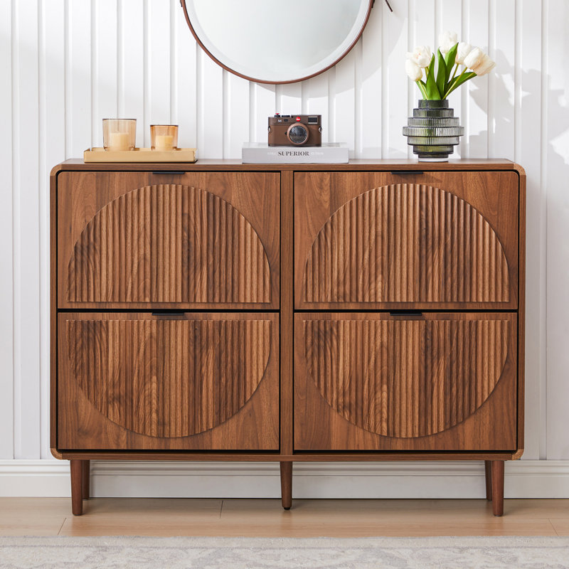 16-20 Pair Shoe Storage Cabinet, Brown