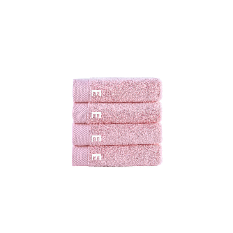 Dierks 4 pcs Hand Towels, E, Pink, Hand Towels - 4 Pack