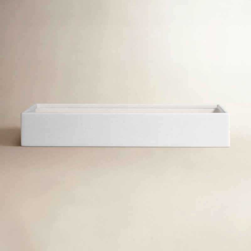 Chip Ceramic Pot Planter, White