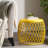 Lattice Iron Side Table, No-Assembly Ready-954693591