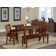 Adonica 6 - Person Solid Wood Top Four Leg Dining Set