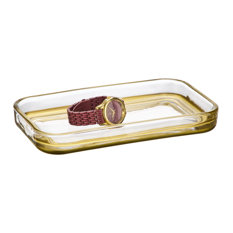 TIA Tray, Clear/Matte Black