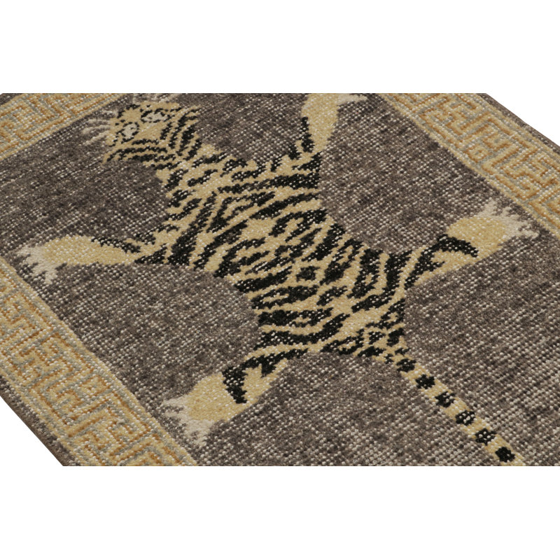 One-of-a-Kind Rectangle 2' X 3' Hand Knotted Area Rug