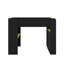Full Size Wood Bunk Bed With Height-Adjustable Desk,Wardrobe,Ample Storage Space And RGB Light-175859115