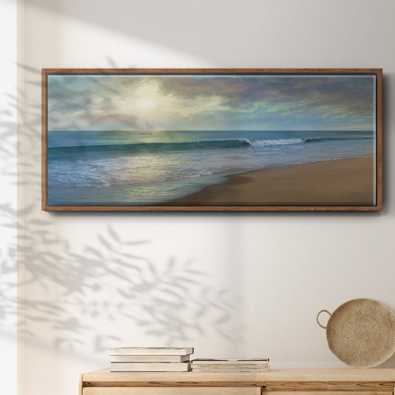 A Long Walk- Framed Canvas, 20" H x 50" W