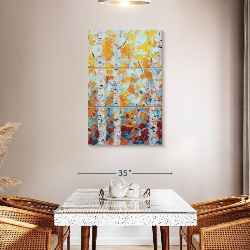 Alvord Aspen October I, 45" H x 28" W