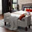 Hannabel Linen Upholstered Storage Bench-407631221