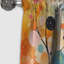 Carmelita - Rideau Mid-Century - Rideau occultant abstrait - 1 panneau-1002906734