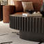 Table basse ovale en bois de forme ovale pour salon-1318749530