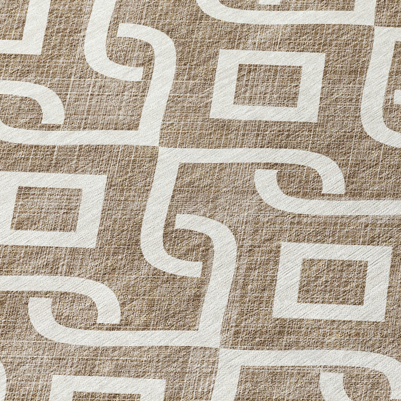 Kaylani Geometric Indoor / Outdoor Rug, Round 8'