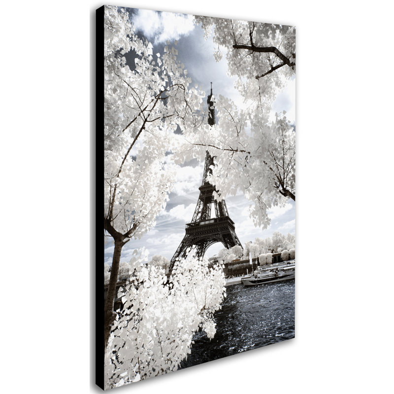Reproduction de photo sur toile tendue, "un autre look à paris iv", H 24 po x l 16 po x p 2 po