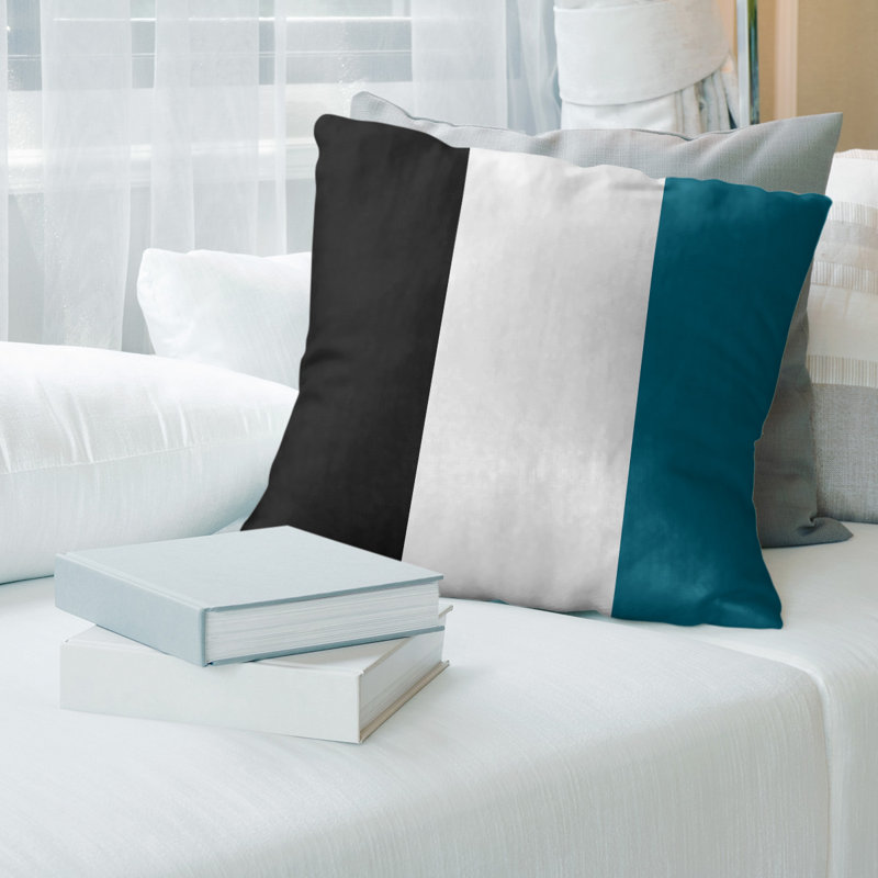 Housse de coussin , 16 po x 1 po, Blanc