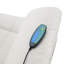 Fauteuil inclinable électrique en microfibre Chriki