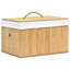 Boîte de rangement vidaXL, tissu moyen pliable-1712001163