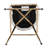 Swivel Upholstered Bar Stools Velvet Counter Stools with Metal Frame (Set of 2)-462050583