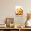 Chute de citrouille d'automne, art mural 24 po x 36 po