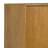 Banting 60"W Oak Veneer Industrial 3-Door Sideboard Buffet with Center Drawers and Metal Base-108257875