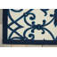 Tapis intérieur / extérieur bleu / ivoire à motif abstrait Sigel-19767177
