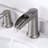 Widespread Bathroom Faucet with Drain Assembly-86634270