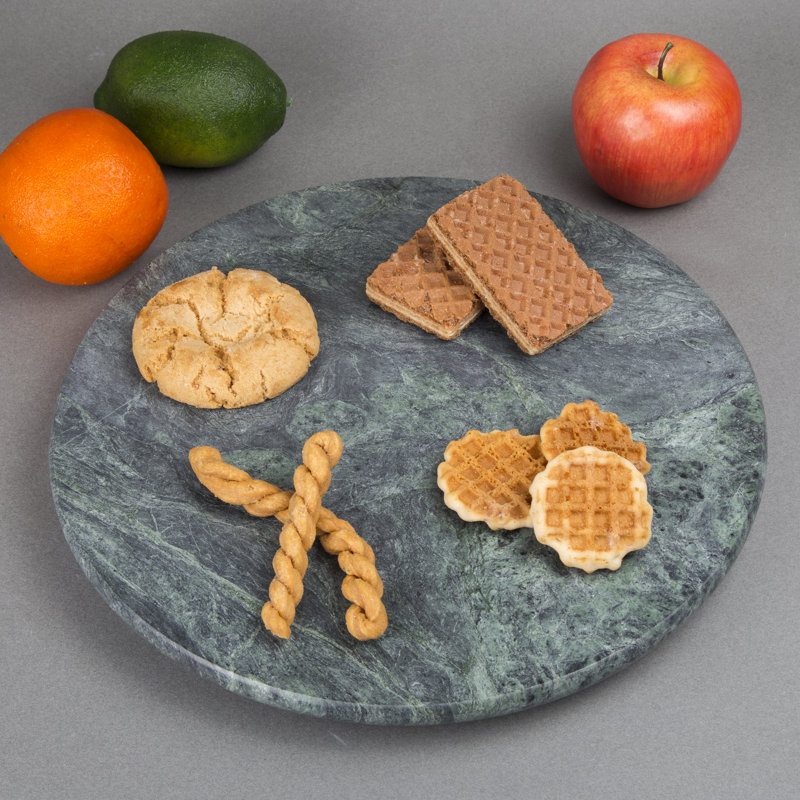 Red Barrel Studio® Pearson Marble Lazy Susan