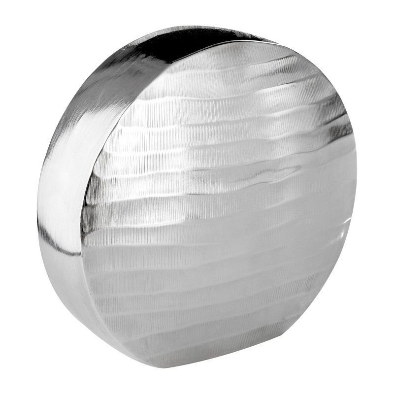 Malton Handmade Metal Table Vase, 25cm H x 26cm W x 11cm D