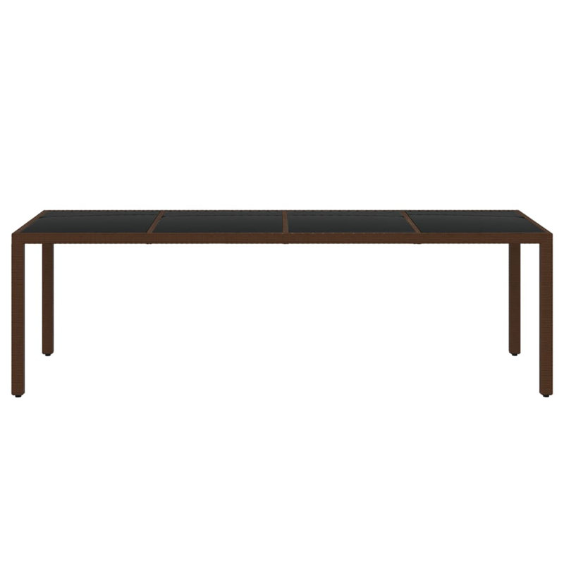 Cheniya Rectangular 11 - Piece 10 - Person 250Cm L Outdoor Table Set