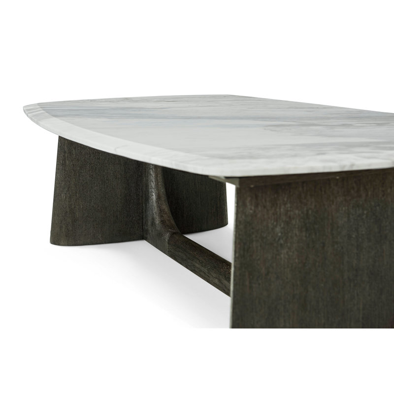 Repose Marble Coffee Table, Charcoal