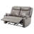 Delroy Recline Loveseat Set With Padded Arms And Faux Leather-1289488094