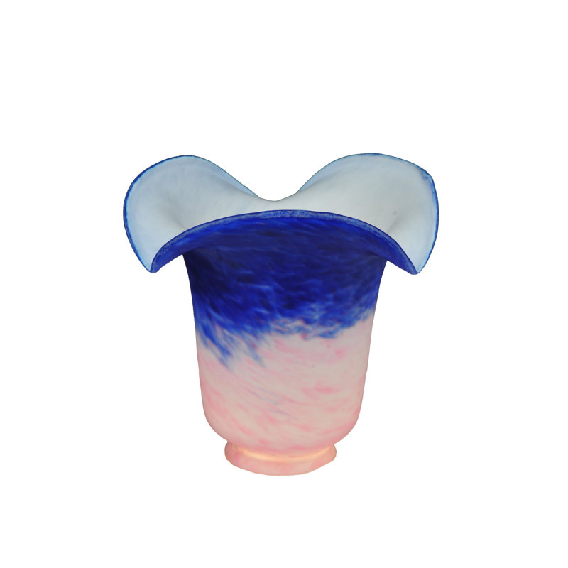 Abat-jour fantaisie en verre 5 "H