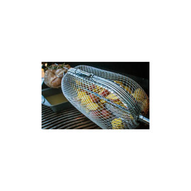 Flat Rotisserie Basket – Hasty Bake Charcoal Grills