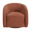 Fauteuil d'appoint pivotant en microfibre Luxury-134065414