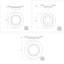 12 Piece Porcelain Dinnerware Set - Service for 4